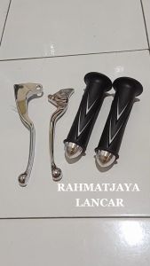 HANDLE REM MIO SMILE / MIO SPORTY / JUPITER MX / MIO SOUL KARBU / FINO KARBU MODEL STANDAR WARNA CHROME