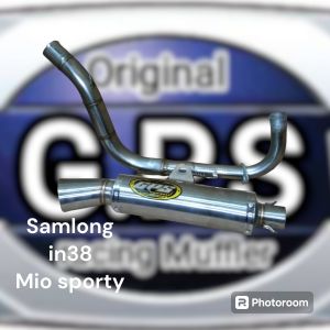 Knalpot racing Gps samlong Mio sporty inlet 38