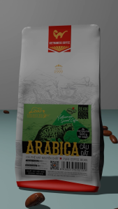 Combo 2 túi ( 1kg ) - Cà phê Arabica Hương Chồn rang mộc