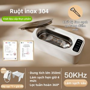 deli | Máy Rửa Siêu Âm Tự Động Cho Trang Sức Và Kính Mắt