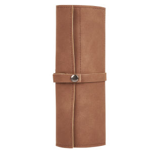 Watch Band Roll Organizer With 5 Slots Storage Box Watch Strap Smart Watch Storage Bag Leather Handmade Travel Case Storage Bag