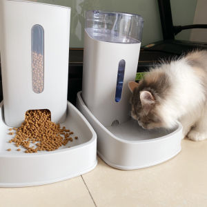 Automatic Pet Water Dispenser Non-Electric Cat Drinking Machine Dog Flow Water Feeder Pet Supplies Cat Dog Water Fountain