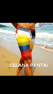 CELANA PENDEK PANTAI SURFING