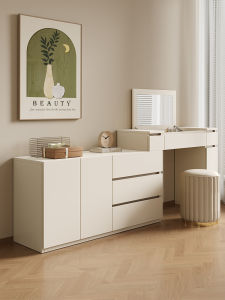 PAMEDI | Modern Extendable Corner Dressing Table