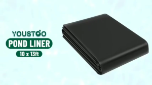 0.25/0.5mm Fish Pool Pond Liner Black/White HDPE Membrane Thickened Geomembrane Impermeable Membrane Reservoir