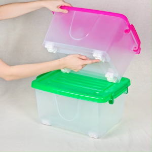 กล่องพลาสติกมีล้อ ขนาด 15 ลิตร (No.300)