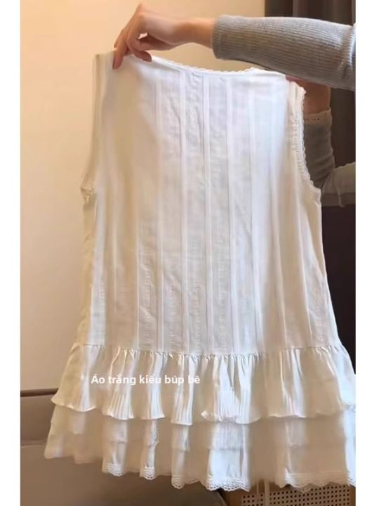 %C3%81o%20Thun%20D%C3%A2y%20Quai%20Ruffle%20V-Neck%20C%C3%B3%20Ren%20-%20Image%202
