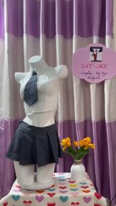 SM104 - Set Cosplay Nữ Sinh Áo Sơ Mi Cà Vạt + Váy Xếp Ly Thời Trang Hàn QuốcBộ Đồ Cosplay Nữ Sinh Năng Động Học Đường Cổ Sơ Mi Cà Vạt Set Cosplay Nữ Sinh Sơ Mi Trẻ Trung Kèm Váy Xếp Ly Dáng Ngắn Combo Cổ Sơ Mi + Váy Xếp Ly Cá Tính Hàn Style