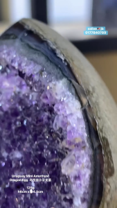Uruguay Mini Amethyst Dragon Egg 乌拉圭小牙龙蛋