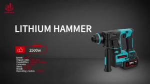 Onevan | ONEVAN 2500W Brushless Electric Hammer Drill Portable Cordless Lightweight Impact Drilling Power Tools For Makita Battery Pin