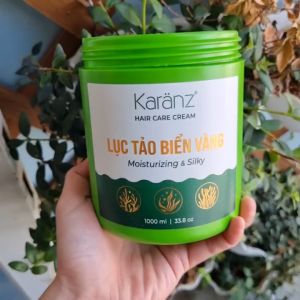 Kem Ủ Tóc Hấp Dầu Karanz Lục Tảo Biển Vàng - 1000ml Chính Hãng