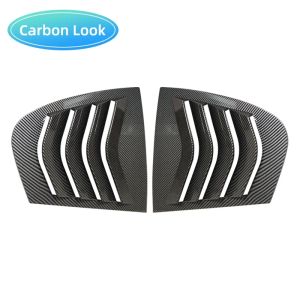 For BMW 3 Series F30 318i 320i 325i 2013-2019 Car Rear Window Shutter Cover Trim Window Louver Side Vent ABS Trim Acce