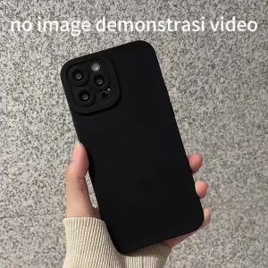 SOFTCASE TECNO POVA NEO 3 / SPARK 20 / SPARK 20C / SPARK GO 2024 / CAMON 40 PRO 5G SOFTCASE MACARON BLACK TPU CASE PRO CAMERA PROTECT FULL BLACK