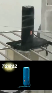 T&G TG-312 TWS Portable Wireless Multi-Function Bluetooth Speaker with LED Flashlight and Bicycle Clip Stand