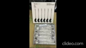 Set 6 Thìa WMF Nuova Inox 304 Sang Trọng - Bộ 6 Thìa Muỗng Cán Dài Cực Xinh Cho Nhà Hàng Khách Sạn