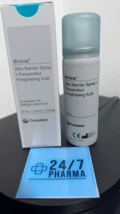 Coloplast 12020 BRAVA SKIN BARRIER Spray 170g (protection of intact skin from damage)
