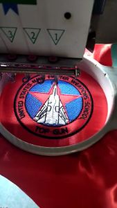 อาร์มปัก TOPGUN NAVY US หนัง TOP GUN ตัวรีดติดเสื้อ ชุดนักบิน Topgun ทหารอากาศ ติดเสื้อทหาร หน่วยรบ