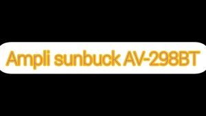 Amplifier DAC Sunbuck Audio Bluetooth 5.0: Ampli Karaoke Lengkap Murah & Suara Joss