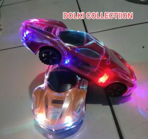 Dolki colections Mainan Mobil Mobilan Racing Sport Cars Bump And Go Musik Dan Lampu bling bling