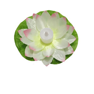 Yumi LED โคมไฟลอยน้ำ ทรงดอกบัว ไฟตกแต่งกลางน้ำ Wishing lamp