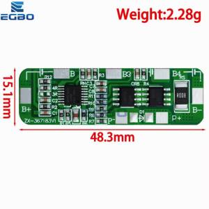 1 ~ 5 Chiếc 4S 4A-5A 18650 Pin Li-ion Ban Bảo Vệ PCB BMS Bộ Điều Chỉnh Điện Áp 4.25-4.35V Đến 2.3-3.0V Cho Ứng Dụng Máy Tính