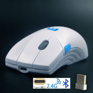 Wireless CAD Mouse with Positive Scroll Wheel 3D Modeling Custom Macro Definition Buttons Optical Resolution 1600dpi USB Connection