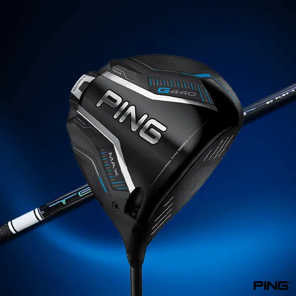 Ping G440 Max 9-Degree Driver + Tensei 1K Pro White Driver Shaft