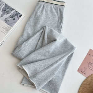 PAIBOLI | Loose Flared High Waist Sweatpants