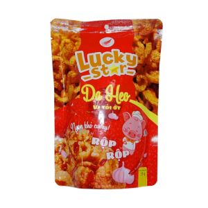 Da heo Lucky star vị tỏi ớt 25g vị mắm hành 25g vị Tomyum 50g [Date mới]