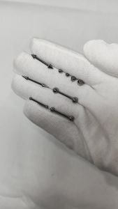 1/2/5PCS Industrial Barbell Nipple Ring Nipple Piercing Long Bridge Tongue Rings G23 Titanium Tongue Ring Piercing Body Jewelry