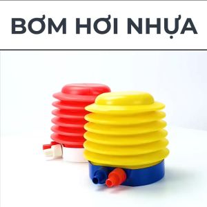 Bơm Tay Mini Dậm Chân Bơm Phao BơiDụng Cụ Bơm Bóng Bay Cao Cấp Tiện Dụng