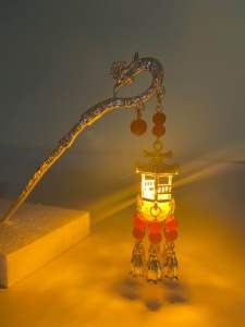 ปิ่นเสียบผมตรุษจีน แบบมีไฟ P7