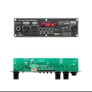 Amplifier Board 2 x 10W Bluetooth Mp3 Decoding Board Trolley Audio Player Car Bluetooth Module