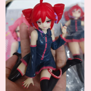 Bandai | New ! ! Original Utau Kasane Teto Premium Chokonose Action Figure PVC Model Collection Anime Figurine Birthday Gift In Stock