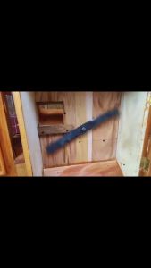 mata pisau pemotong pencacah rumput pakan ternak 25cm as 10mm