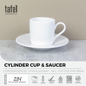 Zen Cangkir Espresso Cup & Saucer HORECA 90 ml
