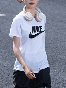 Nike | Áo Thun Nữ Cotton Rộng rãi Phong cách Thường Ngày