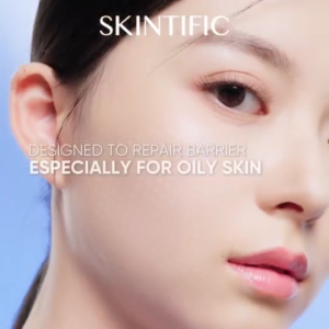 SKINTIFIC 5X Ceramide Cleanser & Repair Skin Care Set 5X Ceramide Low PH Cleanser 80ml + Barrier Moisture Gel Light 30g Repair Skin Barrier Hydrate Soothe Sensitive Skin 2in1 Kit