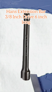 Hans Extension Bar 3/8 inch drive | 3 inch  6 inch  10 inch & 12 inch long | for motorcycle  cars
