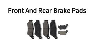 Motorcycle Front And Rear Brake Pads For CFMoto 650 MT NK 400 CF400NK CF650NK CF650TRG CF650MT 2014 2015 2016 2017 2018