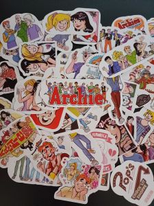 50pcs Archie • Betty Veronica • Jughead • Sticker Pack • Waterproof • Scratchproof