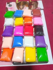 Mainan Edukasi Anak Clay Polimer isi 20 Siap Jual Seribuan