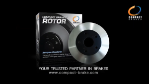 จานดิสเบรกหน้า CHEVROLET COLORADO 2WD 4WD ปี 2002-2007 (DR7267) เชฟ โคโรลาโด้ ยี่ห้อ Compact Brakes จำนวน 1 ใบ