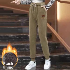 QIAOXIZI | Warm & Loose Womens Pants for Autumn and Winter