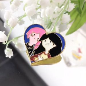 Cartoon Brooch: High-Quality Alloy Enamel Pins for Men & Women