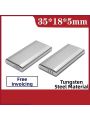 JIFUPAIDANG | Precision EDM Machining Conductive Block 35x18x5mm. 