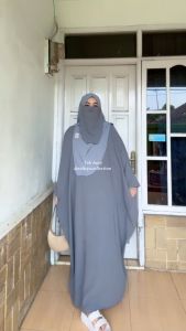 Igayana Gamis Haira Jumbo Abaya Semi Kaftan OVERSIZE Model Terbaru Untuk Wanita Muslim