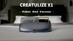 CREATULIZE X1 Dust Mite Bed Vacuum Cleaner – Fully Automatic Cordless UV Anti-Mite Mattress Cleaner White