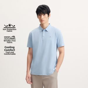 Jack Jones | Easy Care Sun Protection Cool Feel Ice Silk Mens Polo Shirt