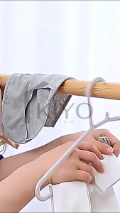 KIYO Jemuran Baju Bayi Jepit 32 Jepitan Impor Capit Kaos Kaki Celana Dalam Bra Model Kotak Serbaguna